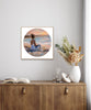 Sun Sand and Serenity  — 30×30cm, 12×12" Print only